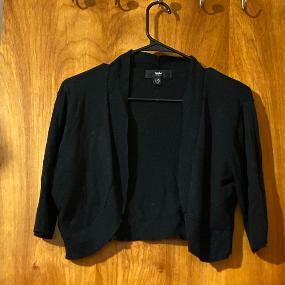 Mossimo L Short Sleeve Half-Cardigan